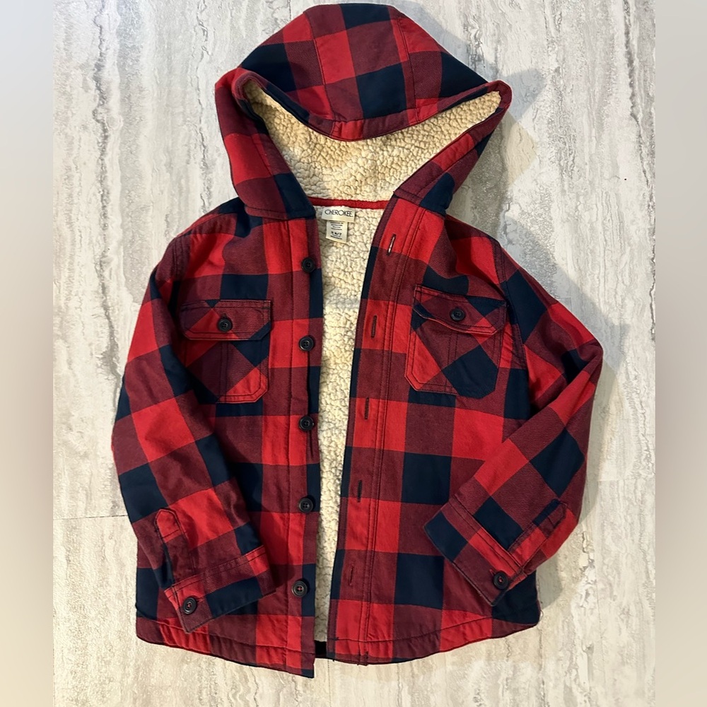 Boys Sherpa Flannel